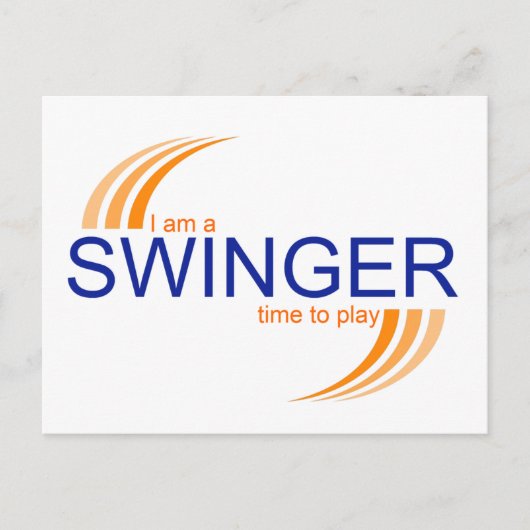 Carte postale Swinger (Devant)