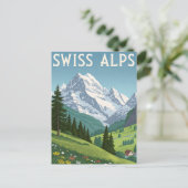Carte Postale Swiss Alps Travel (Debout devant)