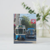 Carte postale Swiss Trams (Debout devant)