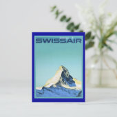 Carte Postale Swissair (Debout devant)