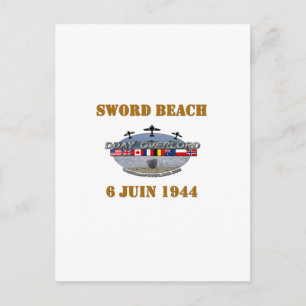 Carte Postale Sword Beach 1944