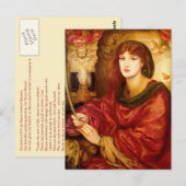 Carte Postale Sybilla Palmifella (La beauté de l'âme) (Devant / Derrière)