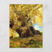 Carte Postale Sycamore en automne par Edgar Payne (Devant)