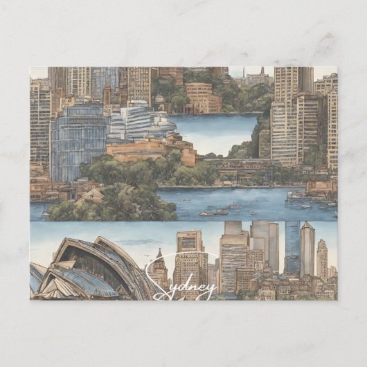 Carte Postale Sydney (Devant)