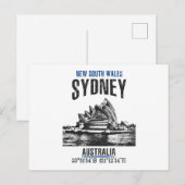 Carte Postale Sydney (Devant / Derrière)