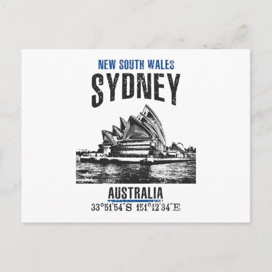 Carte Postale Sydney (Devant)