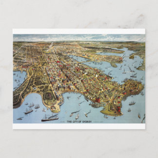 Carte Postale sydney1888
