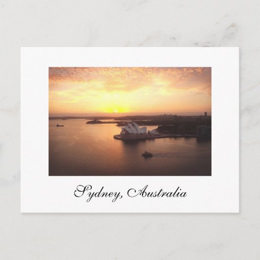 Carte Postale Sydney, Australie (Devant)