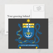 Carte Postale sydney, Australie (Devant / Derrière)