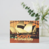 Carte Postale SYDNEY Australie (Debout devant)