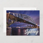 Carte Postale Sydney, Australie (Devant / Derrière)