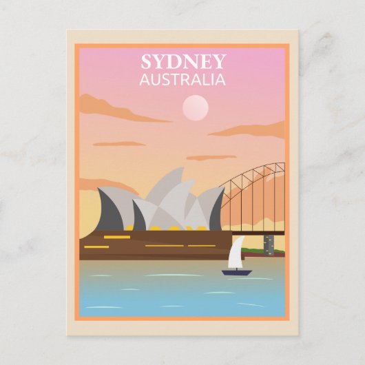 Carte postale Sydney Australie (Devant)