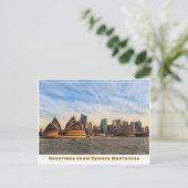 Carte Postale Sydney Australie avec Opera House de Water (Debout devant)