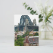 Carte Postale Sydney, Australie. Harbour Bridge. (Debout devant)