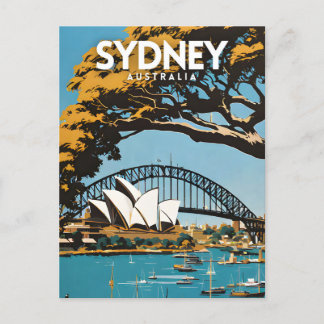 Carte Postale Sydney Australie Travel
