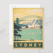 Carte Postale Sydney, Australie - Vues remarquables (Devant / Derrière)