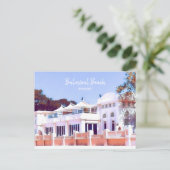 Carte Postale Sydney Balmoral Beach rétro Bathons Pavillon (Debout devant)