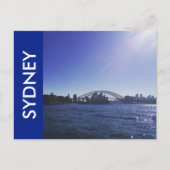 Carte Postale sydney bleu clair (Devant)