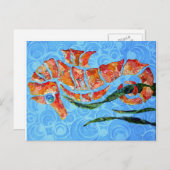 Carte Postale Sydney - collage hippocampe (Devant / Derrière)