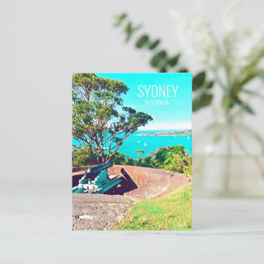 Carte Postale Sydney Georges Head Mosman Australie (Debout devant)