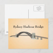 Carte postale : Sydney Harbour Bridge (Devant / Derrière)