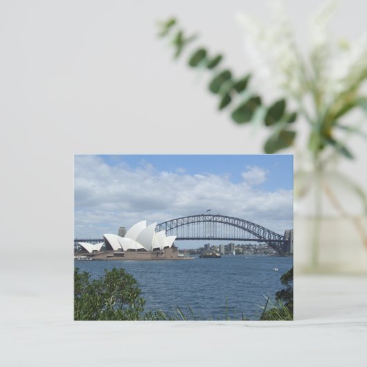 Carte postale Sydney Harbour Skyline (Debout devant)