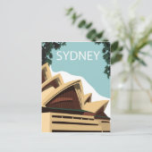 Carte Postale Sydney, Maison de l'Opéra, Australie (Debout devant)