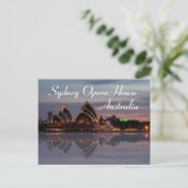 Carte Postale Sydney Opera House Australie (Debout devant)