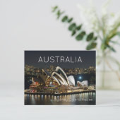 Carte Postale Sydney Opera House Australie (Debout devant)