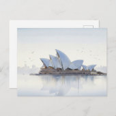 Carte Postale Sydney Opera House Australie (Devant / Derrière)