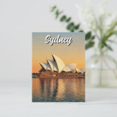 Carte Postale Sydney Opera House Australie Travel (Debout devant)
