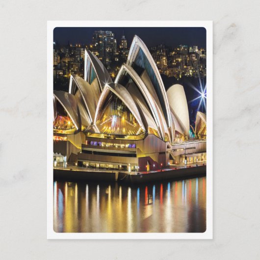 Carte Postale Sydney - OPÉRA HOUSE - vue (Devant)