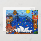 Carte postale Sydney Sensationnelle Par Lisa Loren (Devant / Derrière)