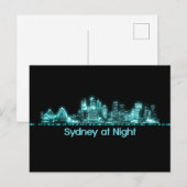 Carte Postale Sydney Skyline (Devant / Derrière)