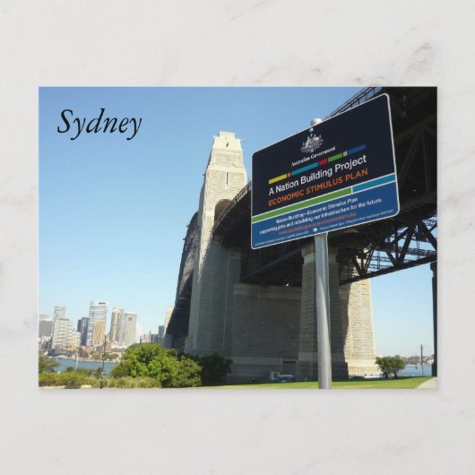 Carte Postale sydney stimulus (Devant)