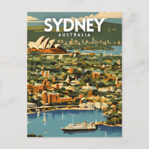 Carte Postale Sydney Travel