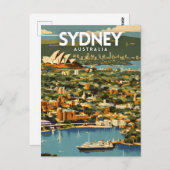 Carte Postale Sydney Travel (Devant / Derrière)