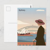 Carte Postale Sydney vintage (Devant / Derrière)