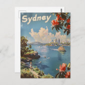 Carte Postale Sydney vintage (Devant / Derrière)