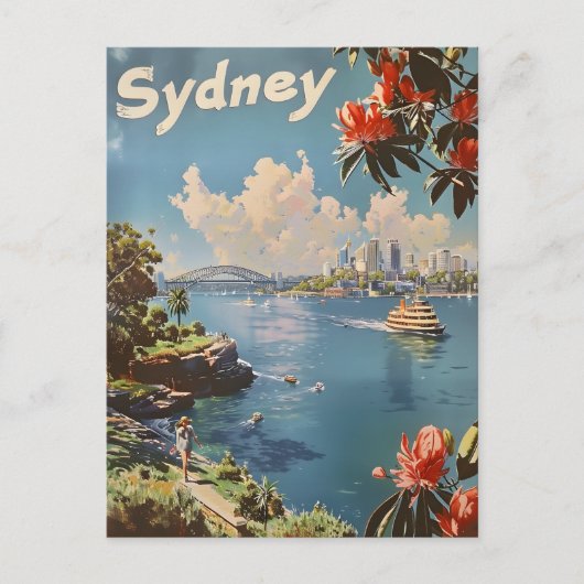 Carte Postale Sydney vintage (Devant)