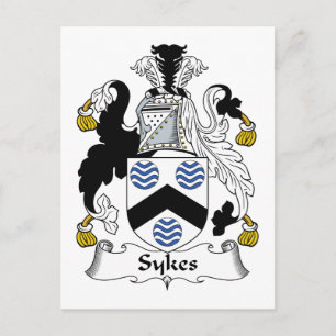Carte Postale Sykes Family Crest