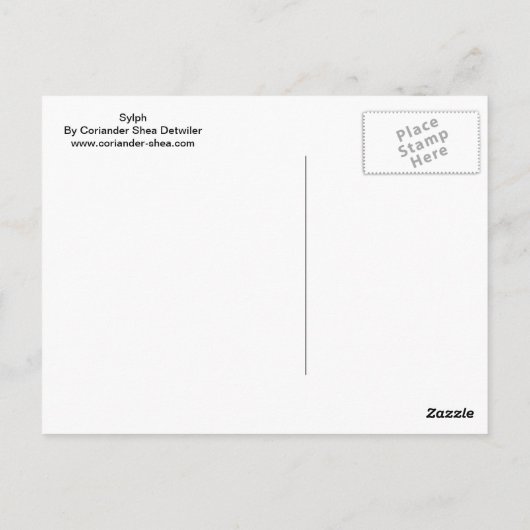 Carte postale Sylph (Dos)