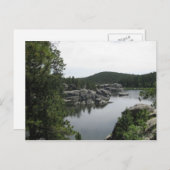 Carte Postale Sylvan Lake dans le Dakota du Sud (Devant / Derrière)