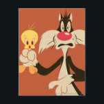 Carte Postale SYLVESTER™ avec TWEETY™<br><div class="desc">Sylvester Character Art.</div>