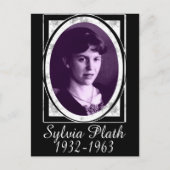 Carte Postale Sylvia Plath (Devant)