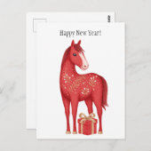 Carte Postale symbole 2026 nouvelles années (Devant / Derrière)