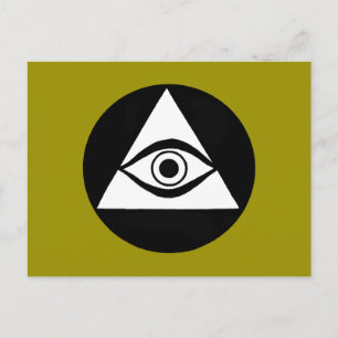 Carte Postale Symbole: All Seeing Eye