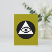 Carte Postale Symbole: All Seeing Eye (Debout devant)