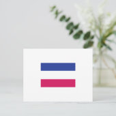 CARTE POSTALE SYMBOLE ANDROGYNE (Debout devant)