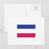 CARTE POSTALE SYMBOLE ANDROGYNE (Devant / Derrière)